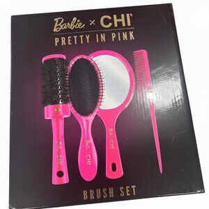 Barbie x Chi “Pretty in Pink” Brush Set